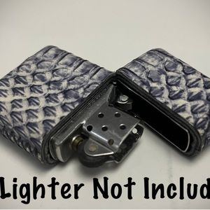 Cobra Skin Case for Zippo Lighter Standard Size (Made in USA 🇺🇸)